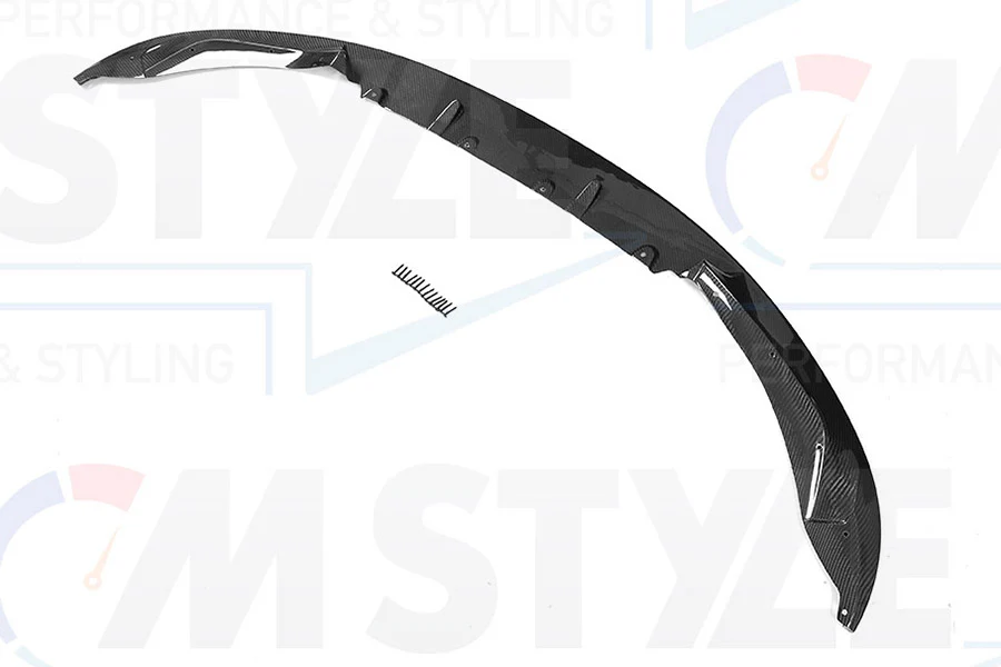 Mstyle F80 M3/M4 3D Style Carbon Front Splitter - Image 2
