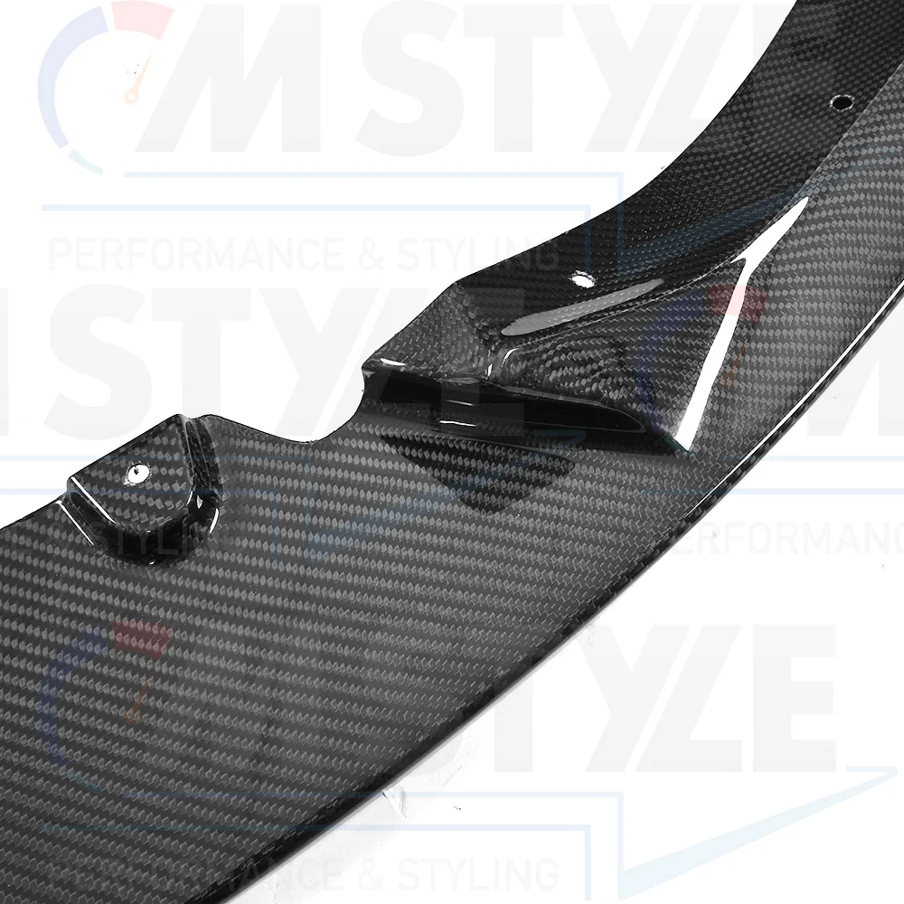 Mstyle F80 M3/M4 3D Style Carbon Front Splitter - Image 3