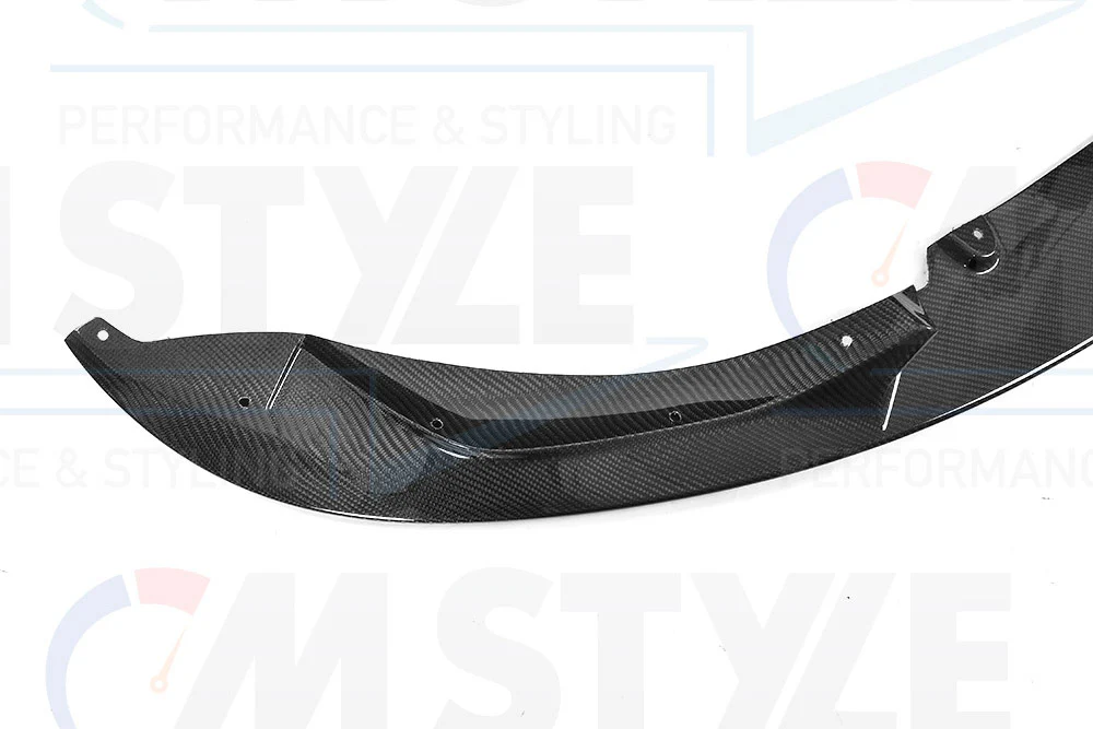 Mstyle F80 M3/M4 3D Style Carbon Front Splitter - Image 4