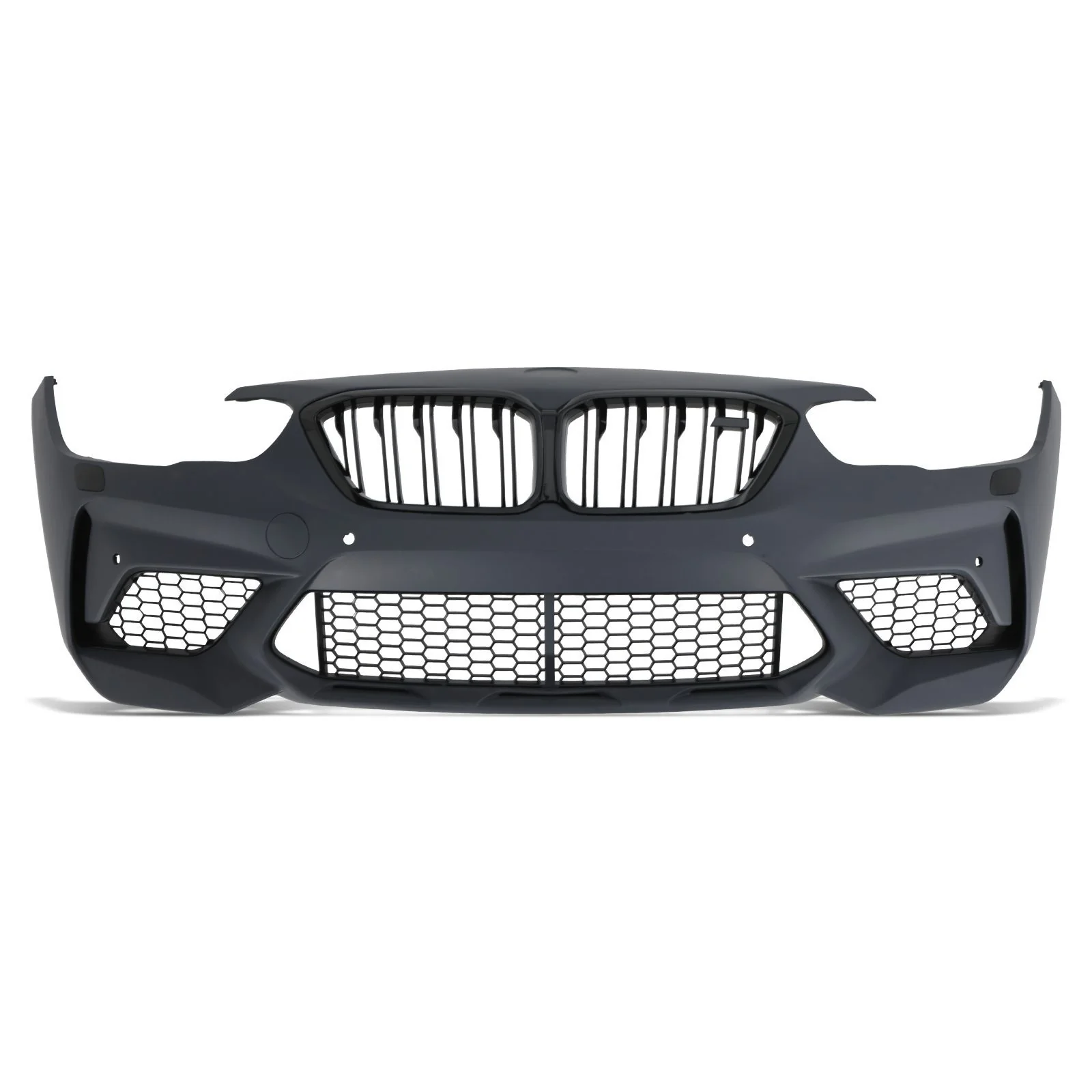 MStyle M2 Comp Look Front Bumper for F20 F21 BMW 1 Series - Image 3