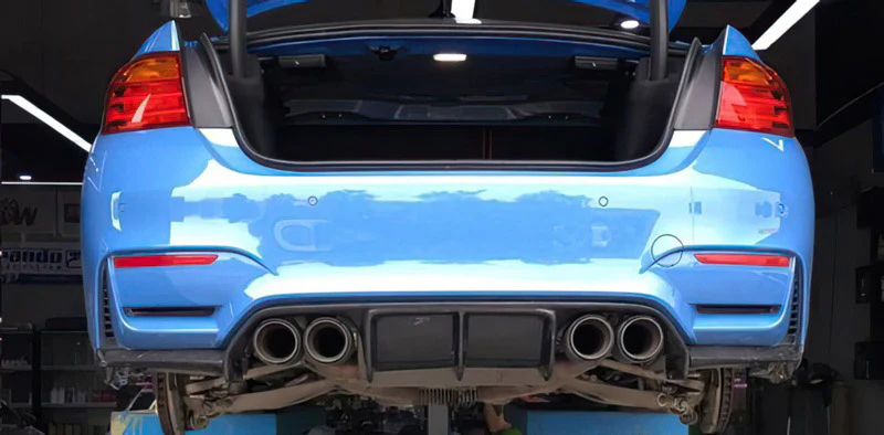 MStyle Racing carbon rear diffuser for F8X M3/M4 - Image 2
