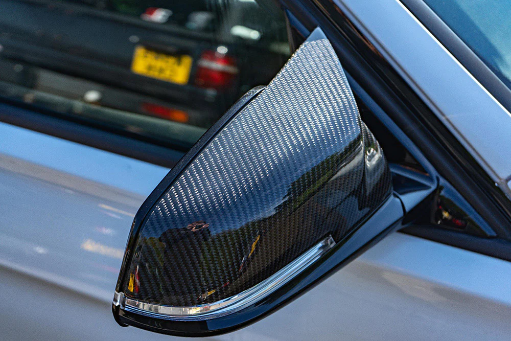 MStyle Replacement Carbon Fibre M Look Mirror Covers for BMW F Series - Image 3