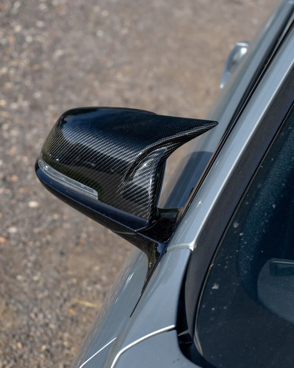 MStyle Replacement Carbon Fibre M Look Mirror Covers for BMW F Series - Image 4
