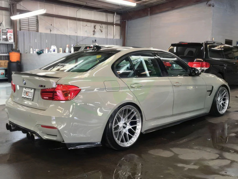 PSM style Carbon fibre Side Skirt Extensions - F80 - Image 2