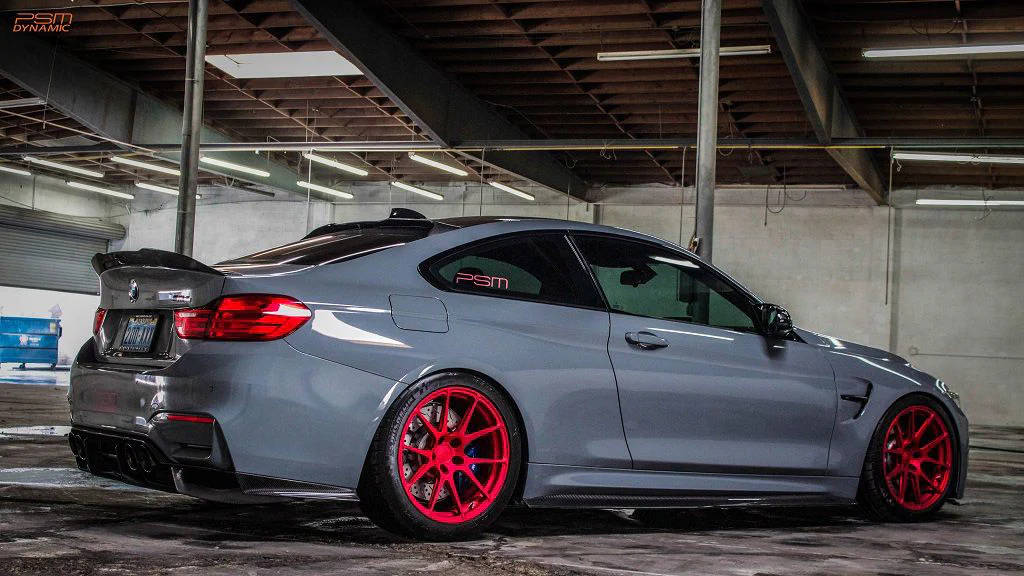 PSM style Carbon fibre Side Skirt Extensions - F82 F83 - Image 2