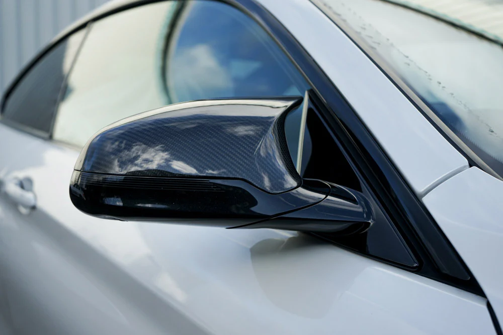 Replacement MStyle carbon fibre mirror covers for all F8X M3 and M4 models - Image 4