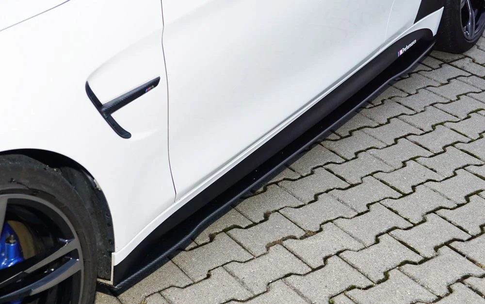 Rieger Carbon Fibre side skirt splitters for F82/F83 M4 - Image 2