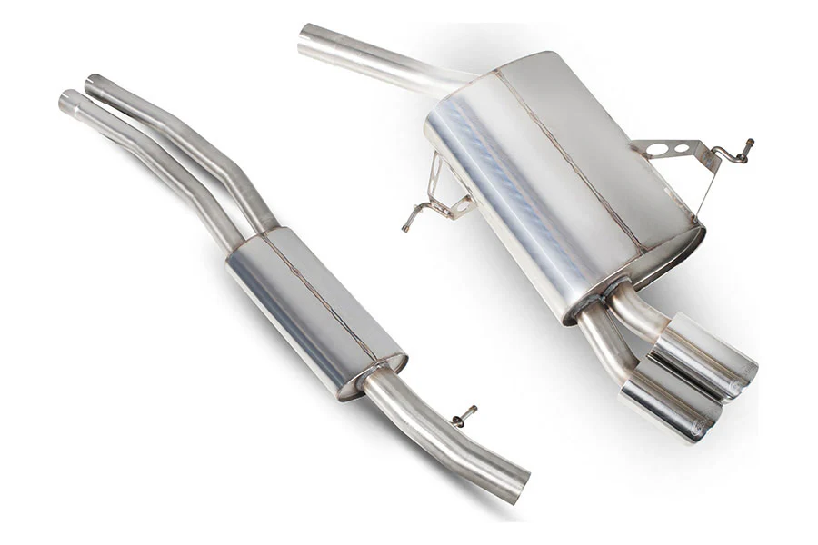 Scorpion Exhaust Cat-Back System, Monaco tailpipes for E90, E91, E92  325/328/330  2006-2007 - Image 3