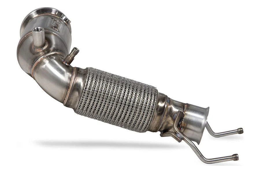 Scorpion Exhaust Downpipe with a high flow sports catalyst for M135i xDrive (F40) GPF model - Image 2