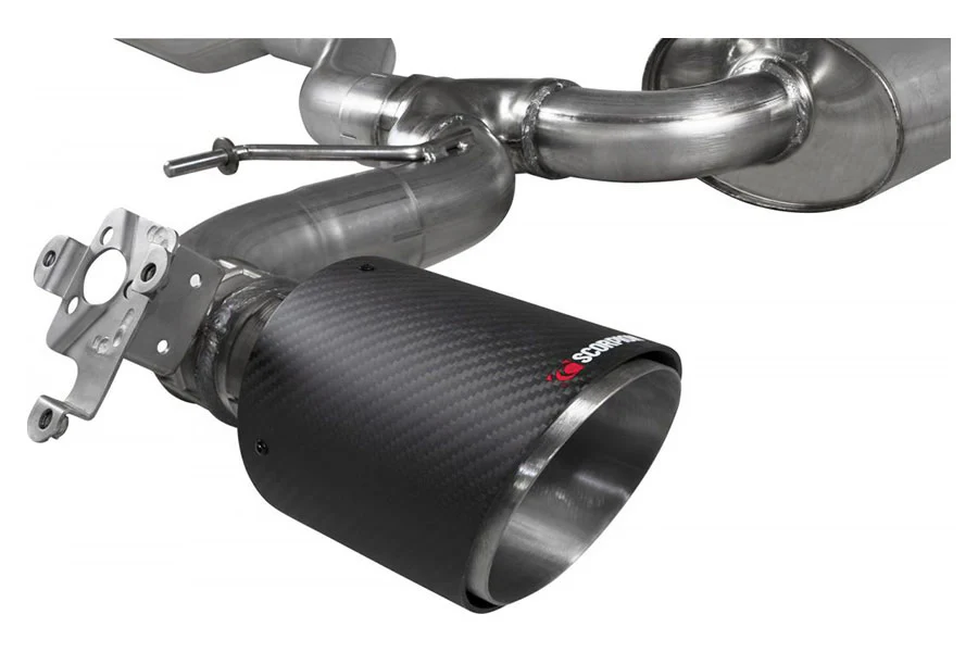 Scorpion Exhaust GPF-Back System with Elect. valve, Ascari tailpipes for 128ti F40 - Image 3
