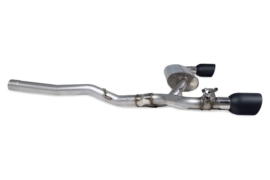 Scorpion Exhaust GPF-Back System with Elect. valve, Indy black ceramic tailpipes for M135i xDrive (F40) GPF model - Image 3