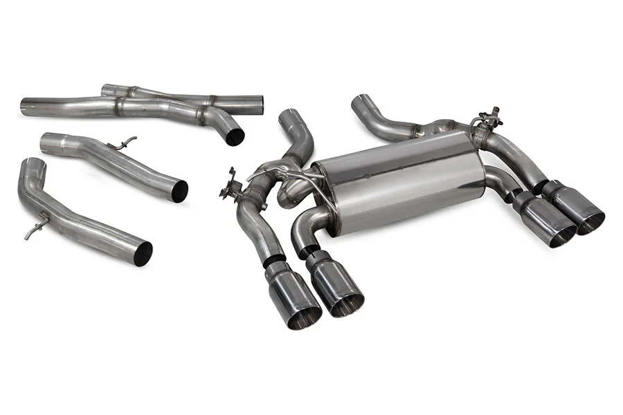 Scorpion Exhaust GPF-back System with Elect. valves, Daytona tailpipes for M2 Competition F87N - Image 3