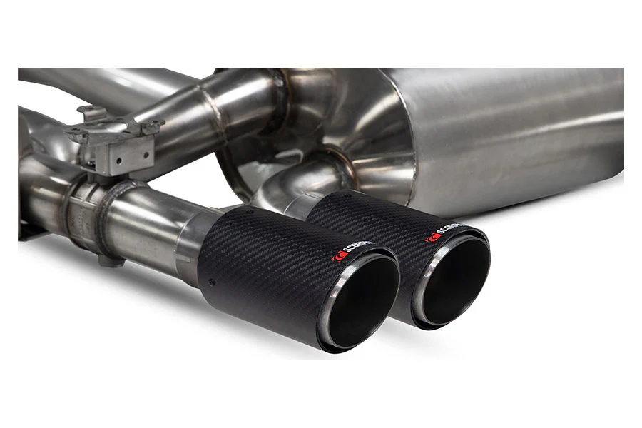 Scorpion Exhaust Non-res Cat-Back System with Elect. valves, Ascari tailpipes for F80 M3 / M4 F82 F83 - Image 2