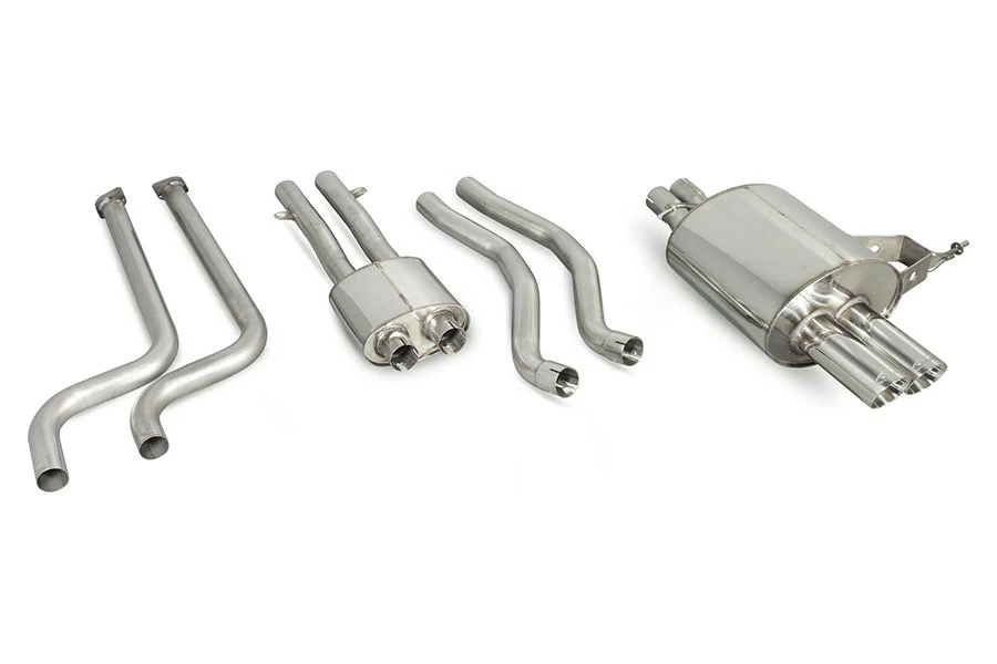 Scorpion Exhaust Resonated Cat-Back System, Daytona tailpipes for Z4 E85 & E86  2006-2009 - Image 3